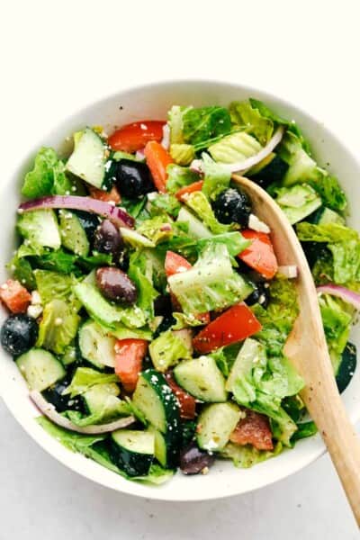 Greek Salad with the BEST Dressing | The Recipe Critic