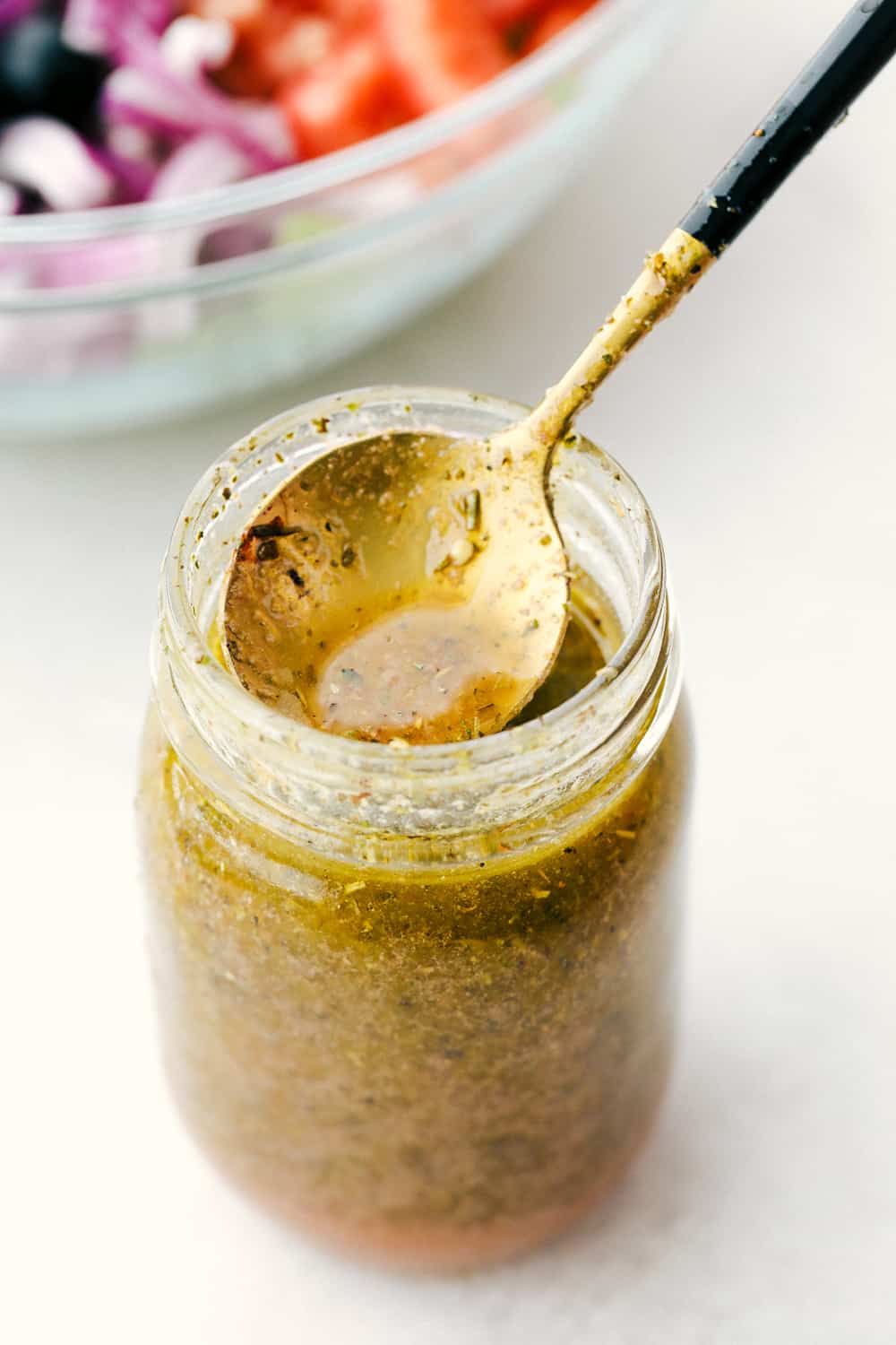 Greek Salad Dressing (Better Than Store-Bought)