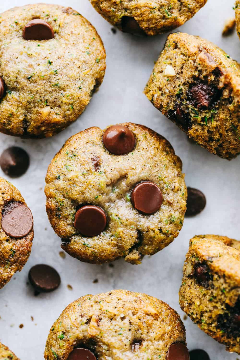 Chocolate Chip Zucchini Muffins | The Recipe Critic