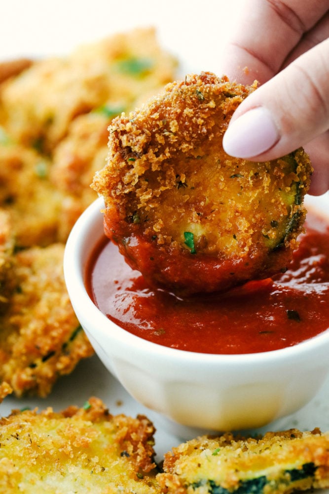 Crispy Parmesan Fried Zucchini - 32