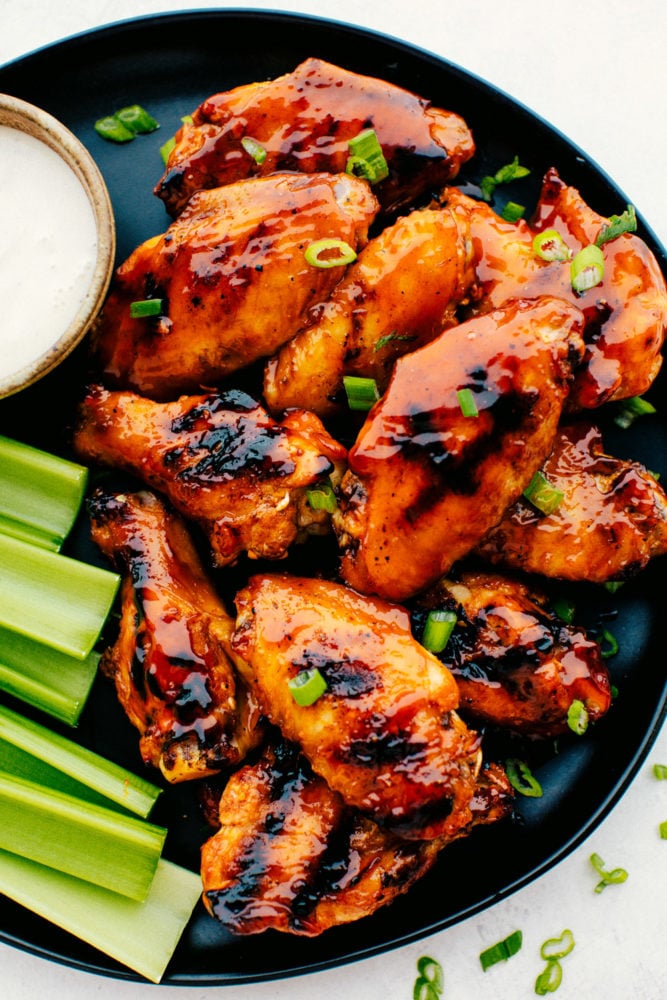 Grilled Honey Buffalo Chicken Wings - 11