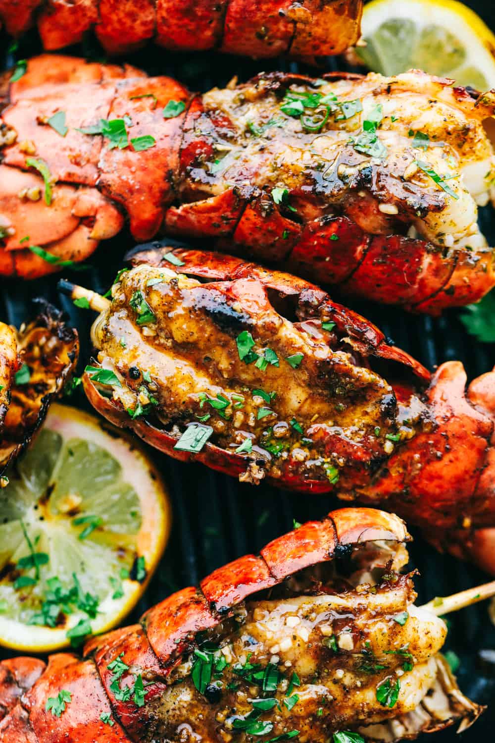 Grilled Florida Lobster with Cajun Butter
