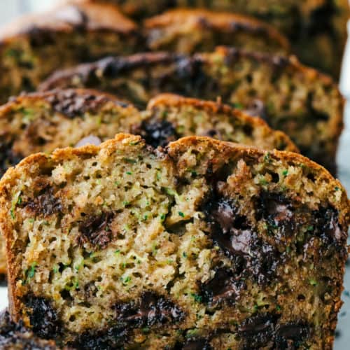 Perfect Chocolate Chip Zucchini Bread Yummy Recipe