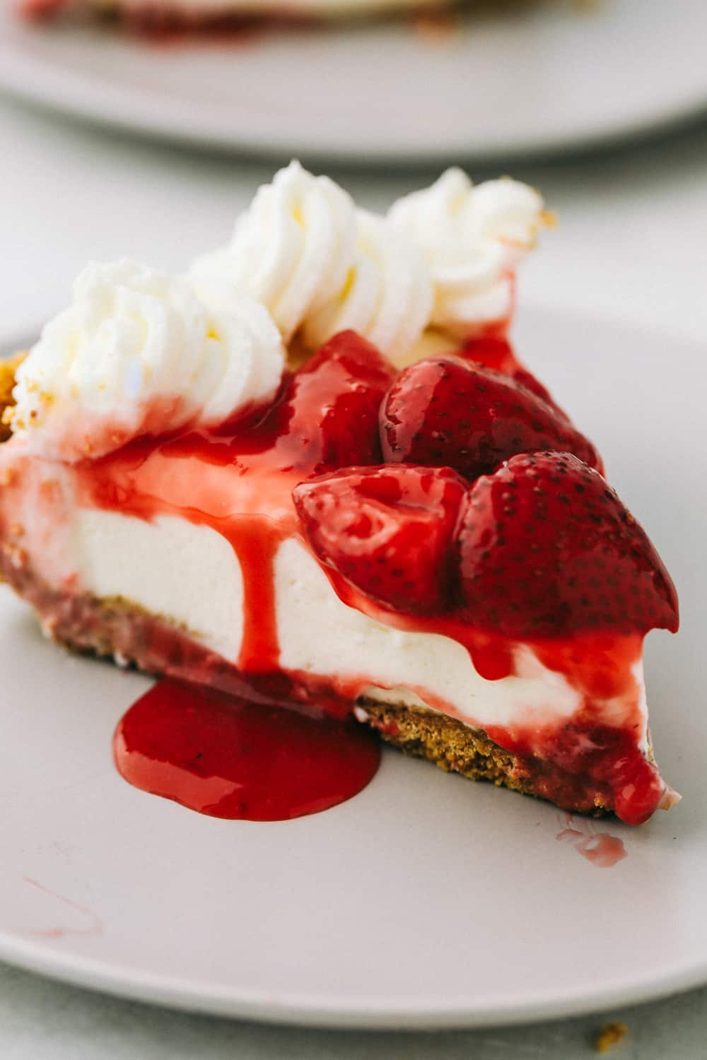 No Bake Cheesecake | The Recipe Critic - BLOGPAPI