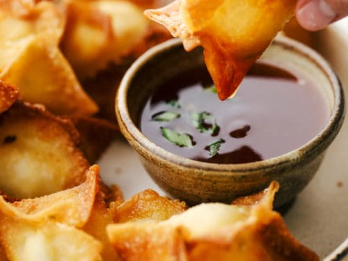 How To Make Cream Cheese Wontons The Recipe Critic