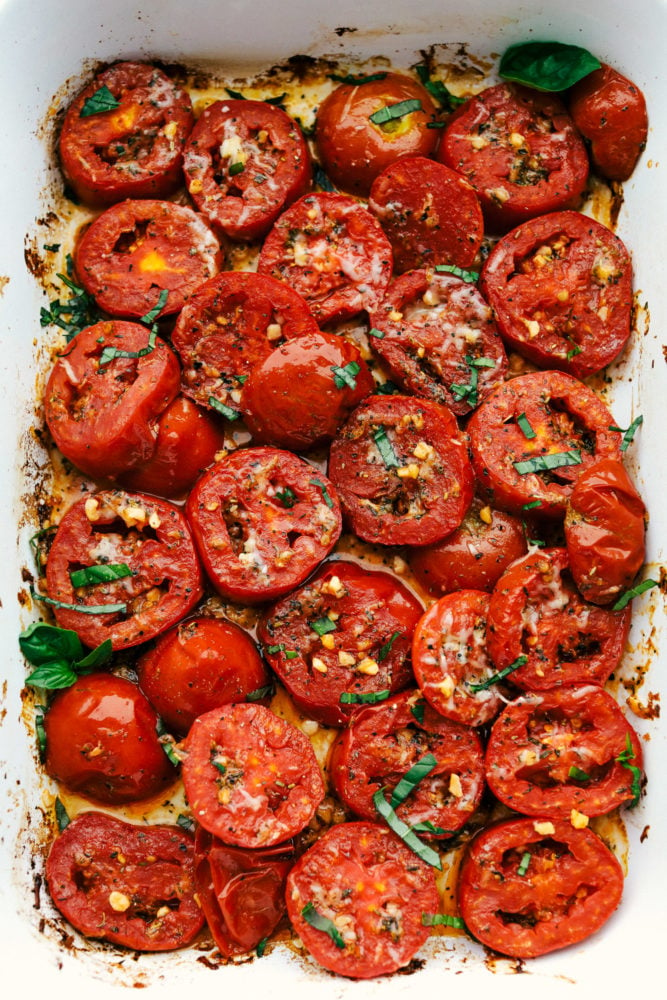 Parmesan Garlic Roasted Tomatoes - 2