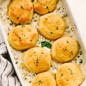 Super Easy Sausage and Biscuit Casserole Recipe - 6