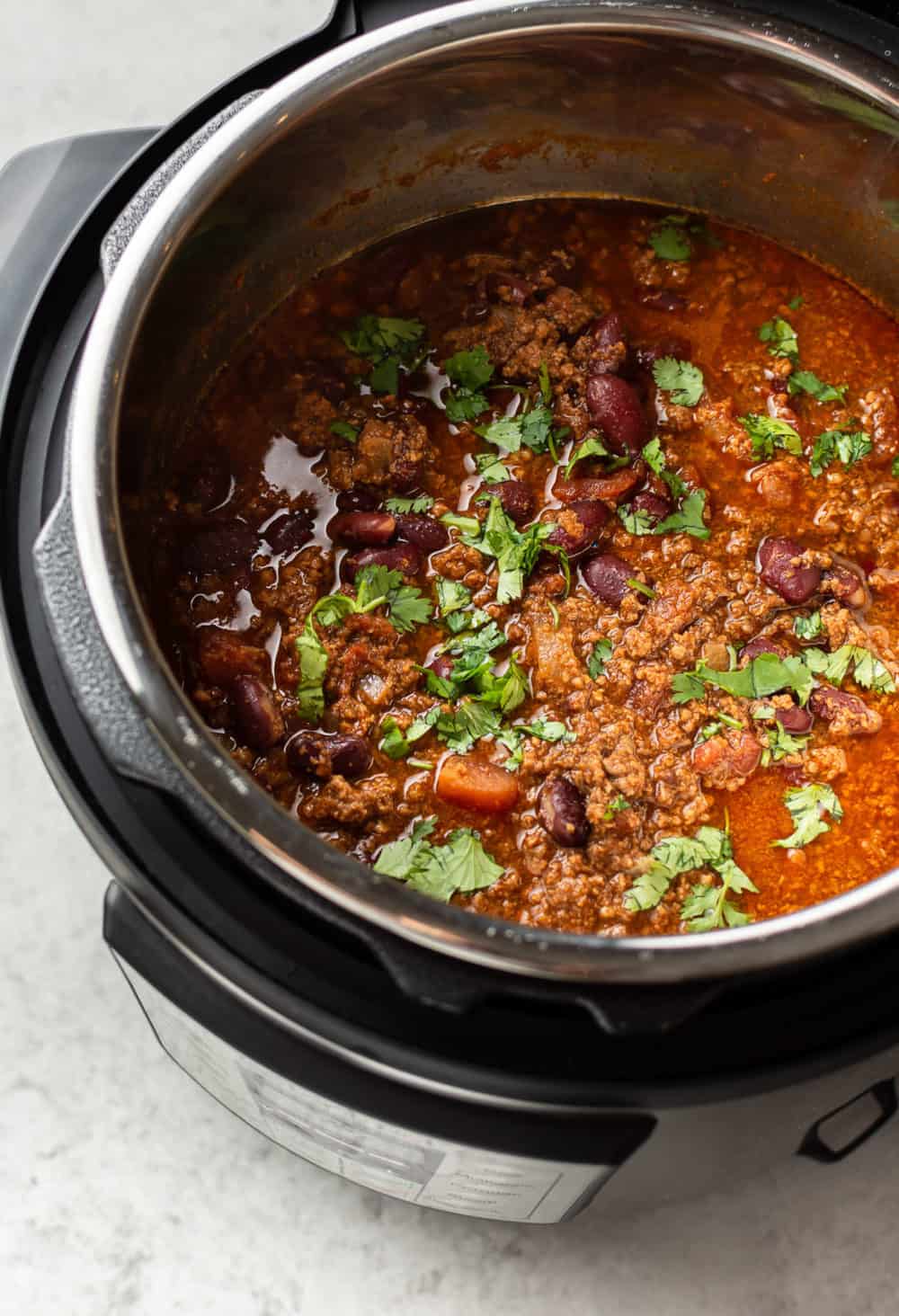 The Best Instant Pot Chili | The Recipe Critic