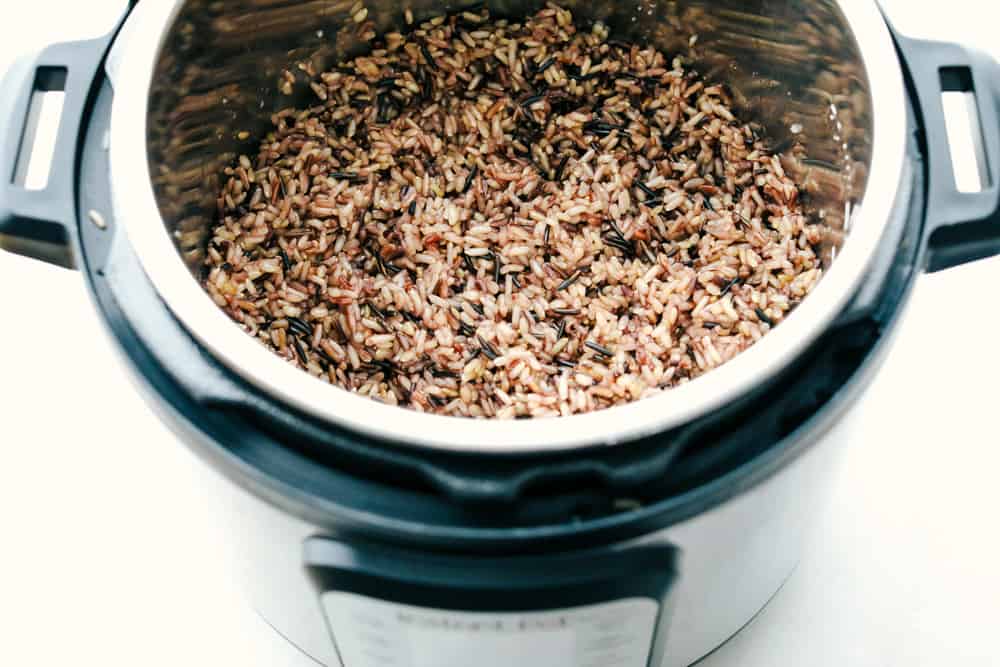Wild Rice perfectly cooked in the Instant Pot