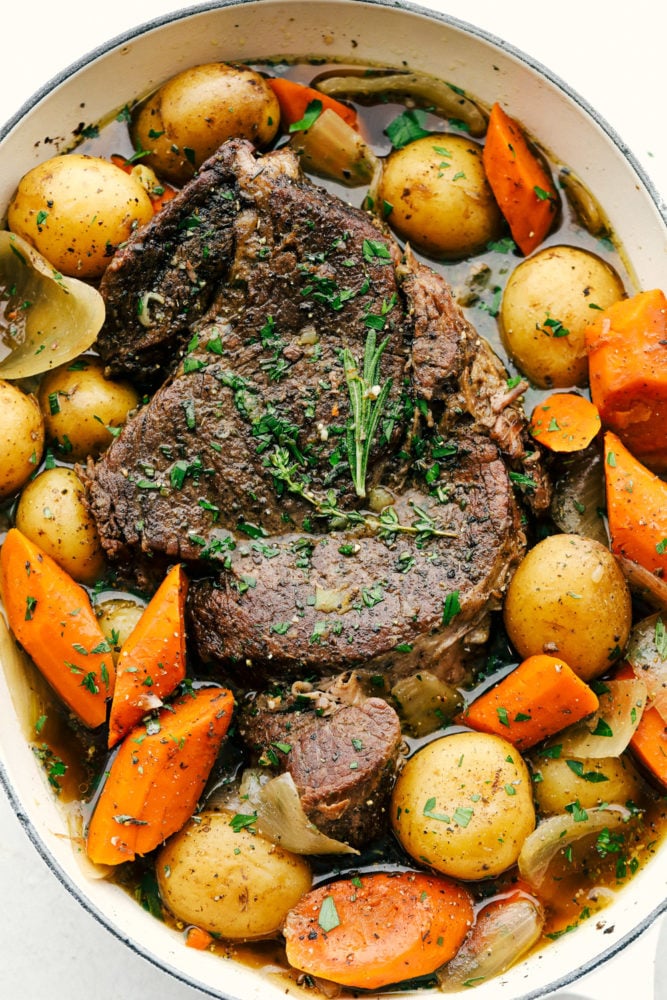 The BEST Pot Roast  Made 3 Ways   - 75