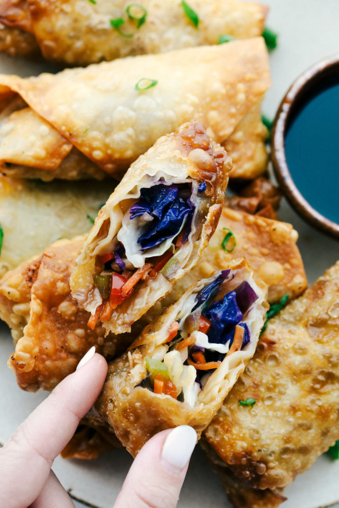 Vegetable Egg Rolls Yummy Recipe