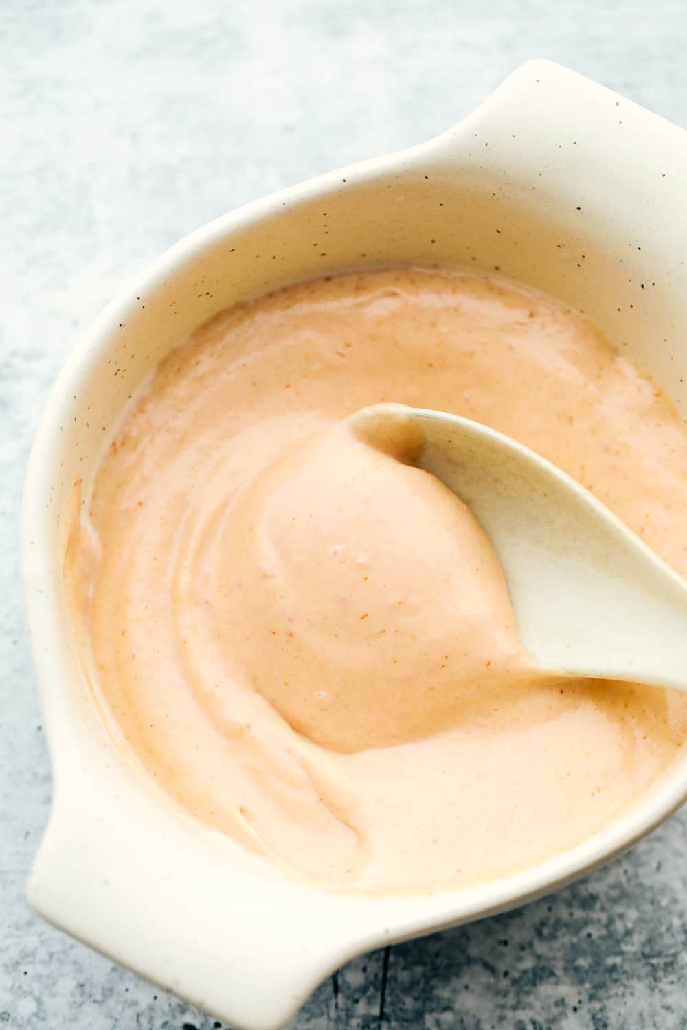 Creamy, smooth tangy Yum Yum Sauce