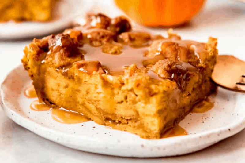 Pumpkin Bread Pudding Recipe How To Make Pumpkin Bread Pudding | lupon ...