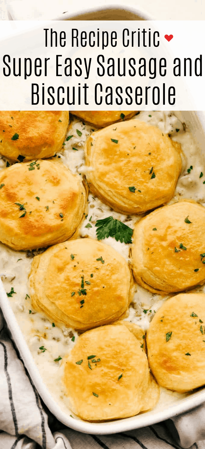 Super Easy Sausage and Biscuit Casserole Recipe - 37