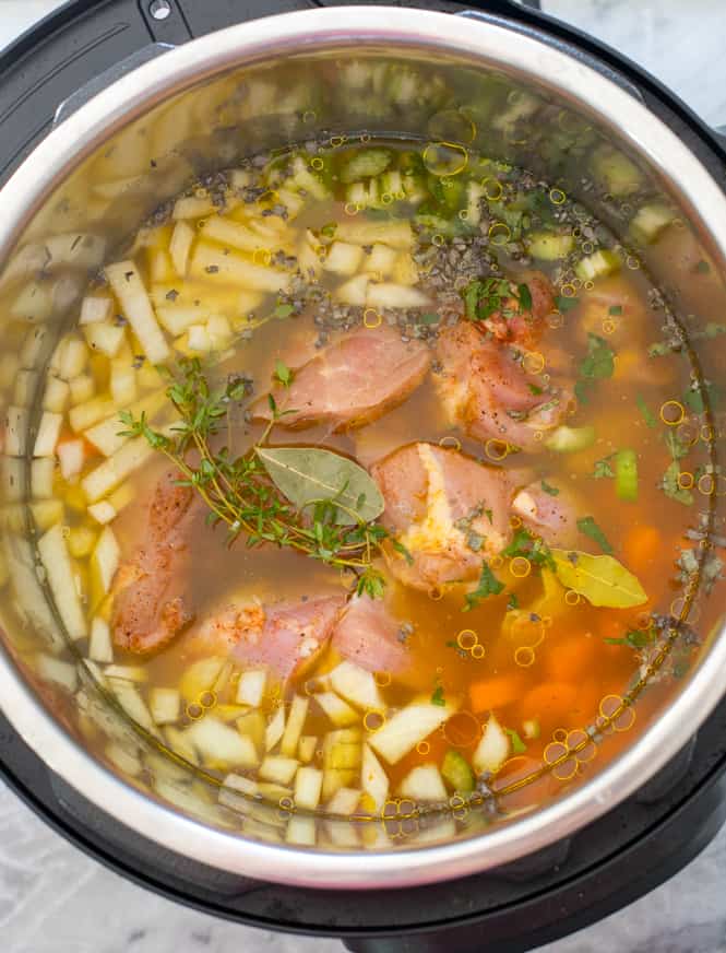 Instant pot best sale chicken soup thighs