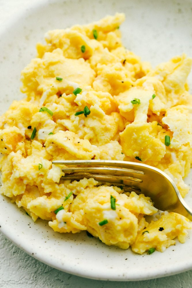 Baked Scrambled Eggs