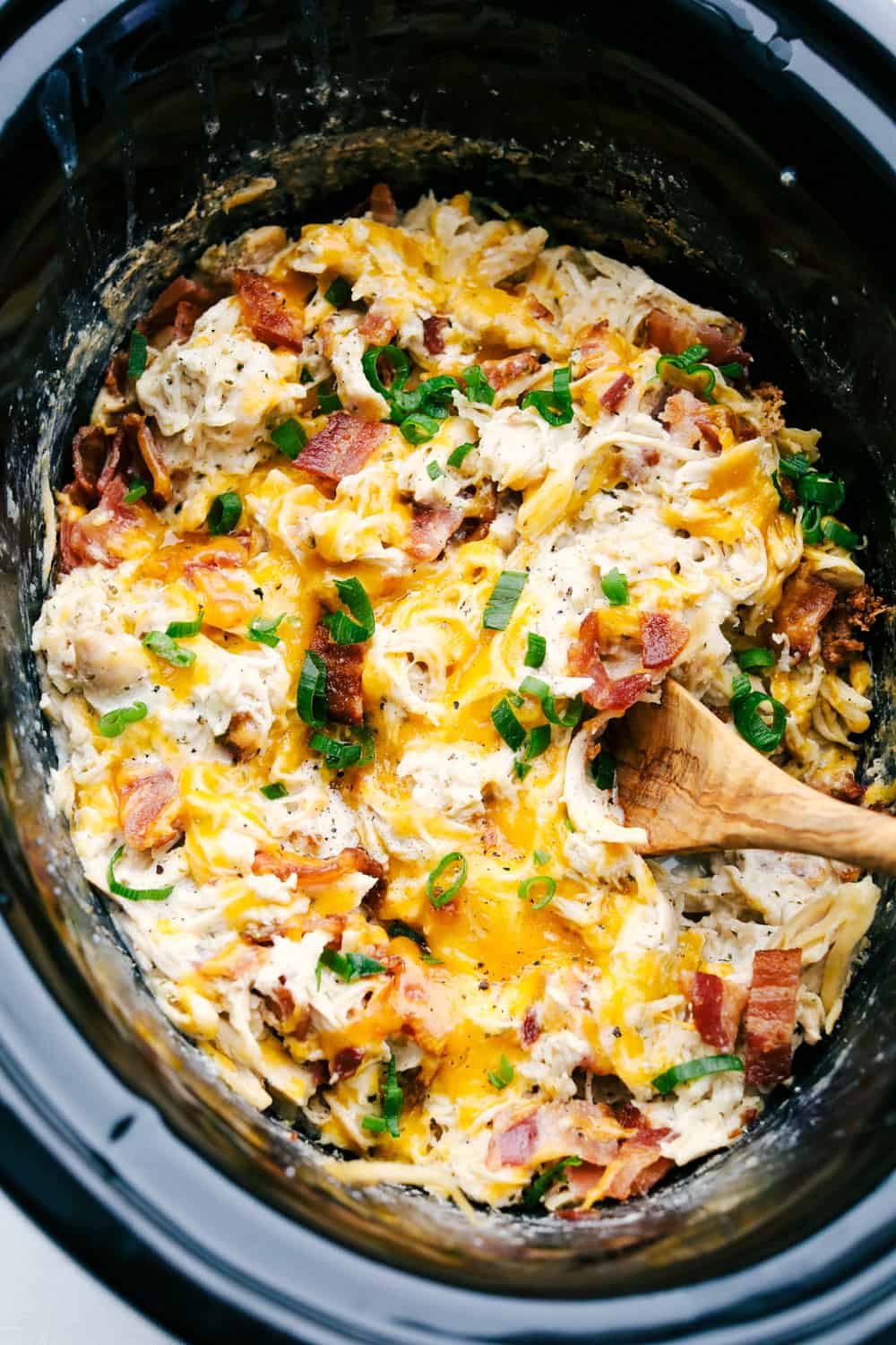 Slow Cooker Crack Chicken Cheddar Ranch Chicken The Recipe Critic