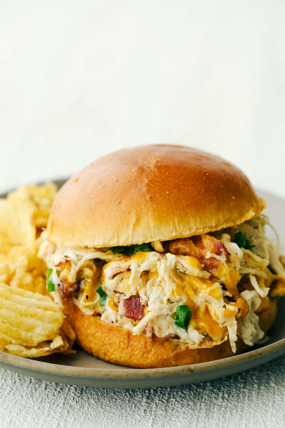 Slow Cooker Crack Chicken  Cheddar Ranch Chicken  - 4