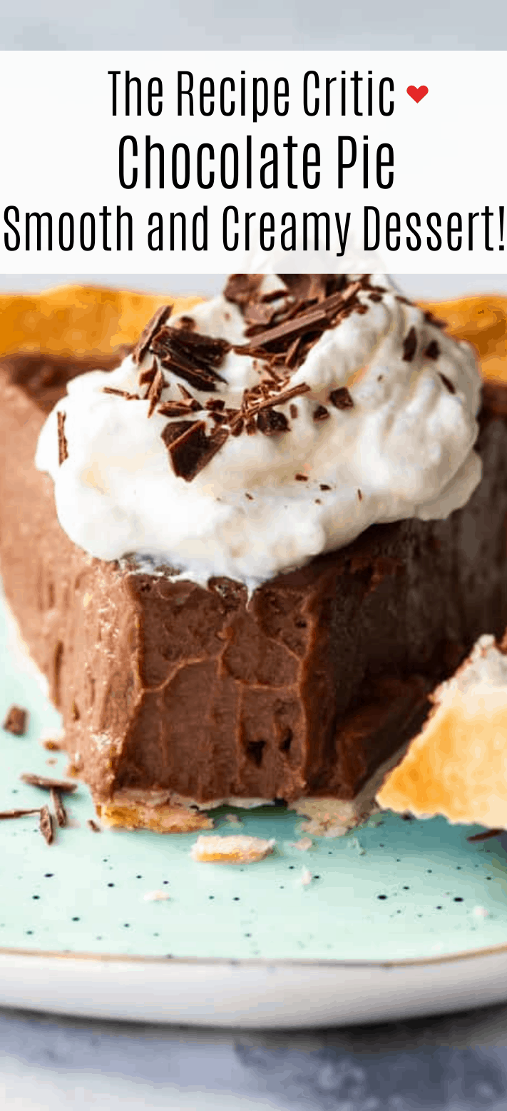 Easy Chocolate Pudding Pie Recipe - 7