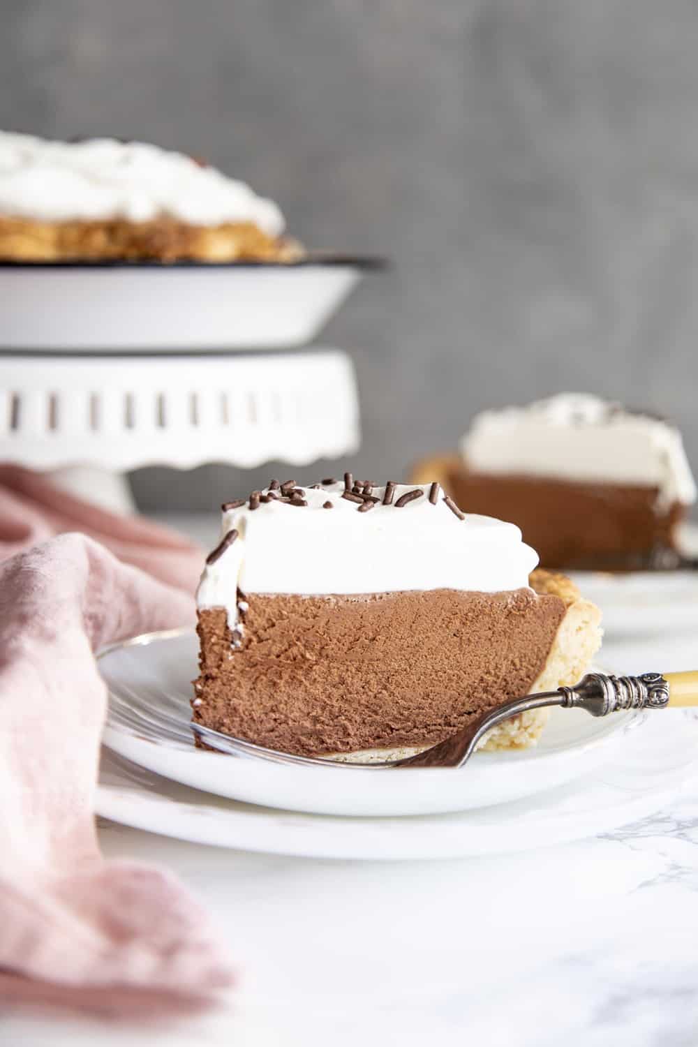 Creamy dreamy French Silk Pie