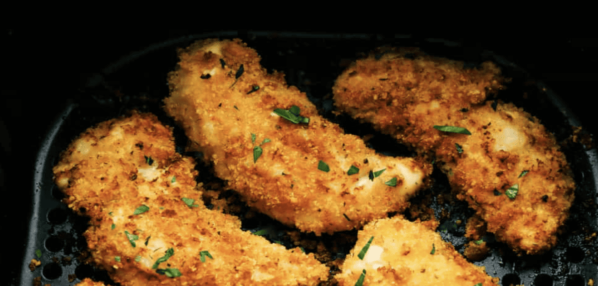 Crispy Parmesan Air Fryer Chicken Tenders - The Recipe Critic