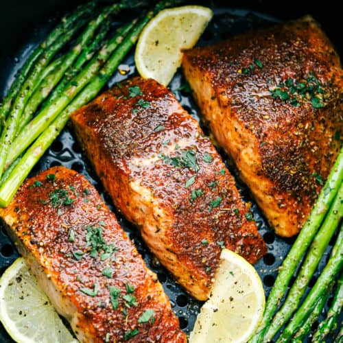 Air Fryer Salmon (In 10 Minutes!) | The Recipe Critic