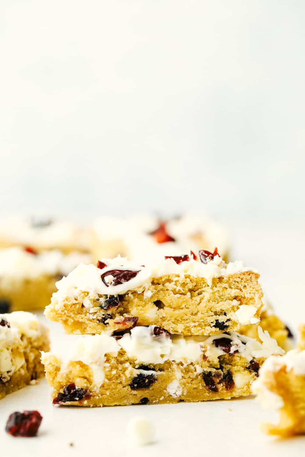 Soft and Chewy Cranberry Bliss Bars - 55