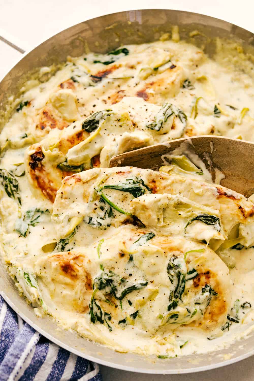 Creamy Spinach Artichoke Chicken - 62