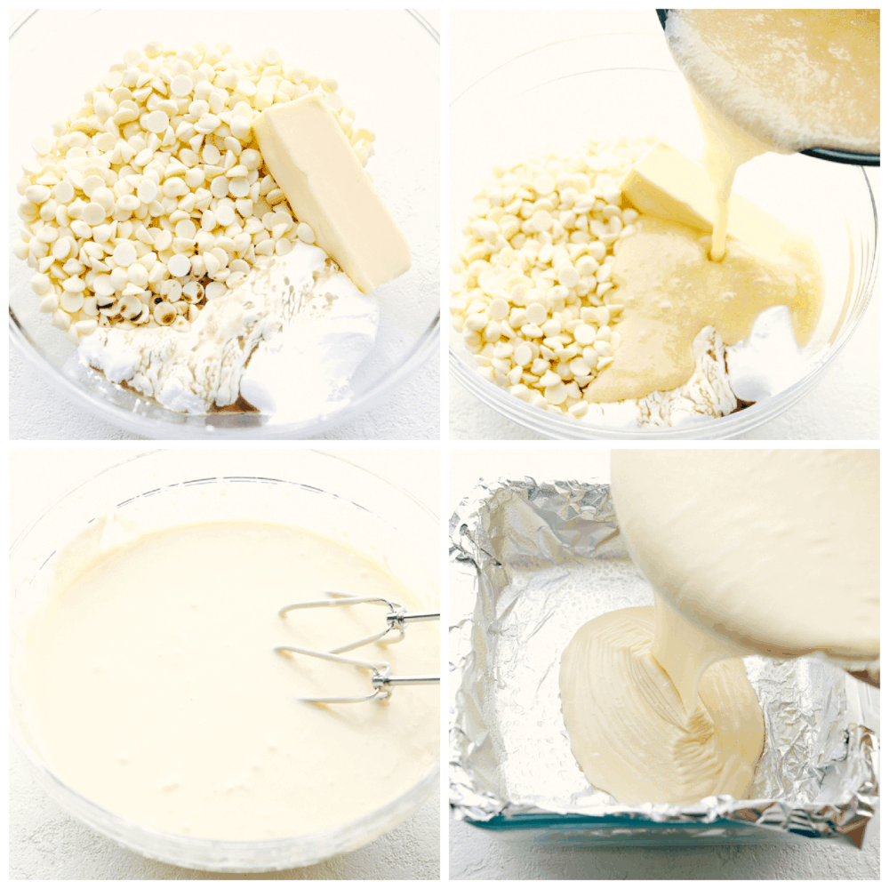 Making the decadent Vanilla Fudge