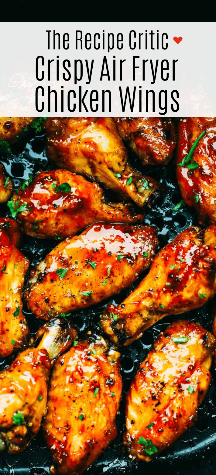 Air Fryer Chicken Wings with Honey Buffalo Sauce | Cook & Hook