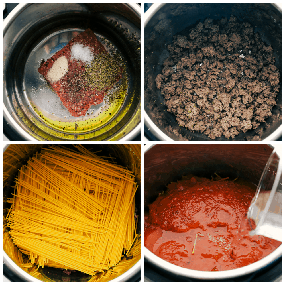 10 Minute Instant Pot Spaghetti The Recipe Critic