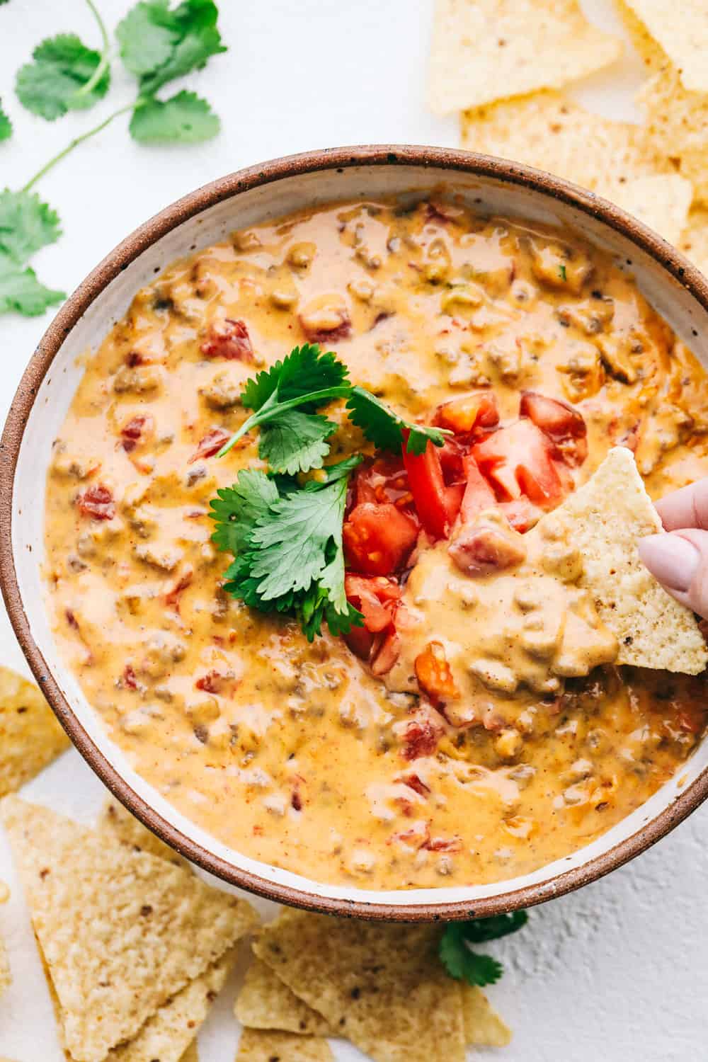 Easy Crock Pot Rotel Dip