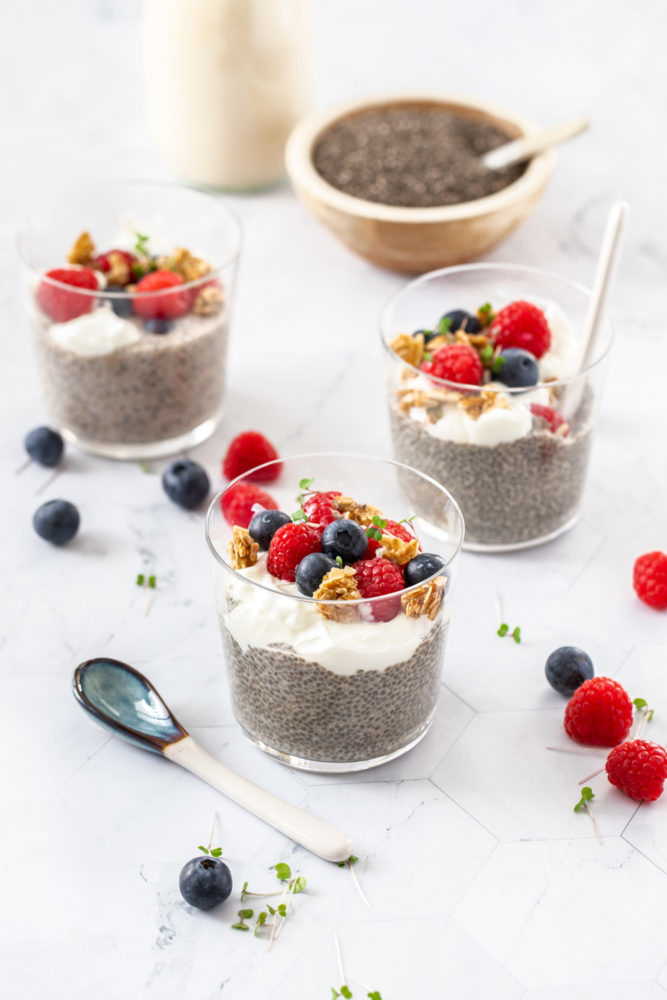 Easy Chia Pudding {Only 3 Ingredients} | Cook & Hook