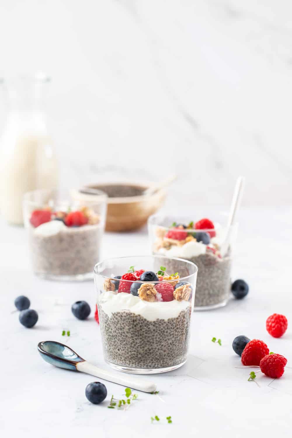 Easy Chia Pudding {Only 3 Ingredients}