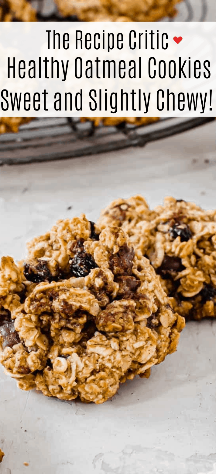 Healthy Oatmeal Cookies | Cook & Hook