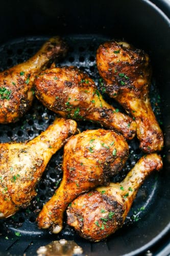 Perfect and Crispy Air Fryer Chicken Legs (Drumsticks) | The Recipe Critic