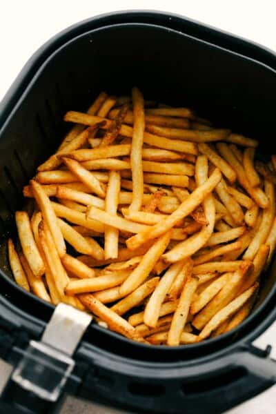 Crispy Air Fryer Frozen French Fries | The Recipe Critic