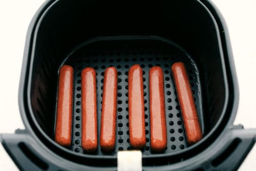 Air Fryer Hot Dogs | Cook & Hook