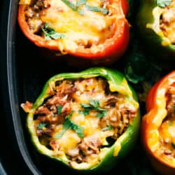 Air Fryer Stuffed Peppers Recipe | Cook & Hook