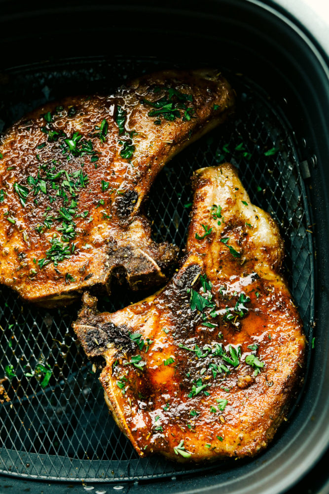 Juicy Air Fryer Pork Chops - All Recipes - cookbookkitchens.com, Indian