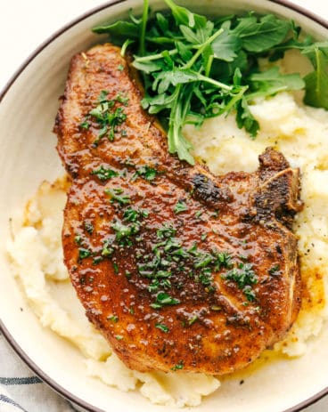 Grilled BBQ Pork Chops Recipe - 78