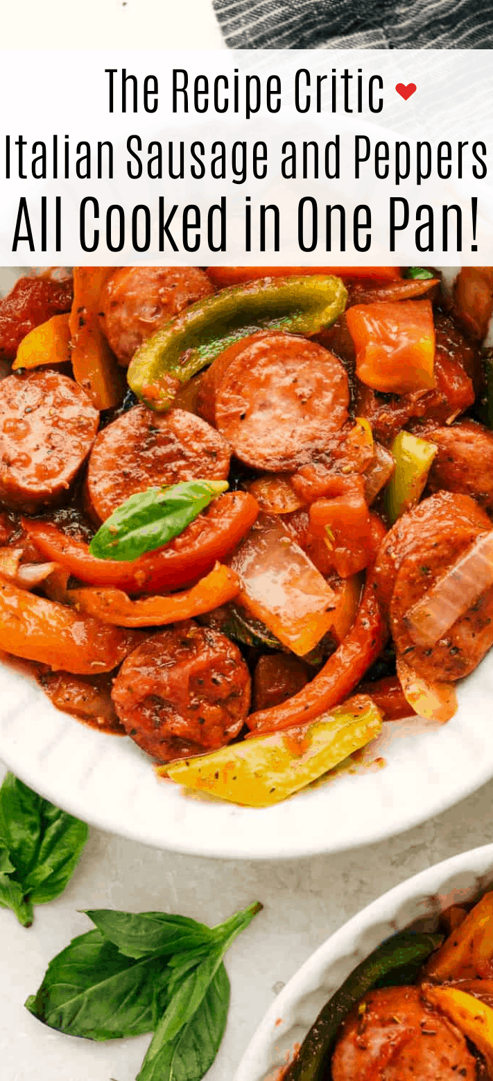 Skillet Italian Sausage and Peppers - 85