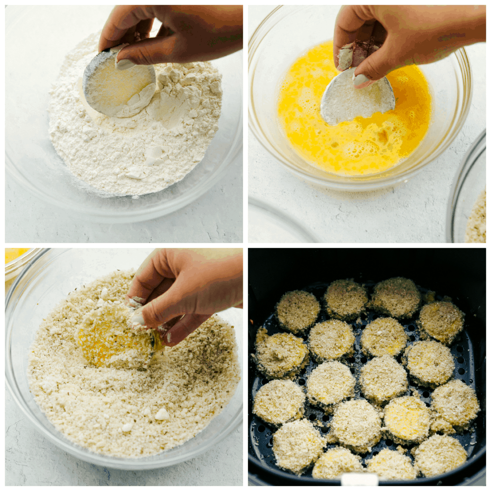 Air Fryer Crispy Parmesan Zucchini Chips - 85