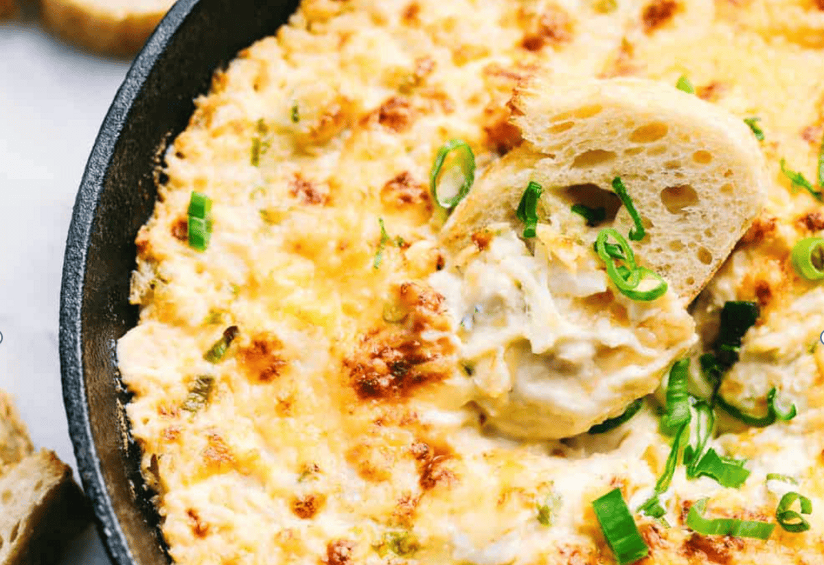 Insanely Delicious Hot Crab Dip