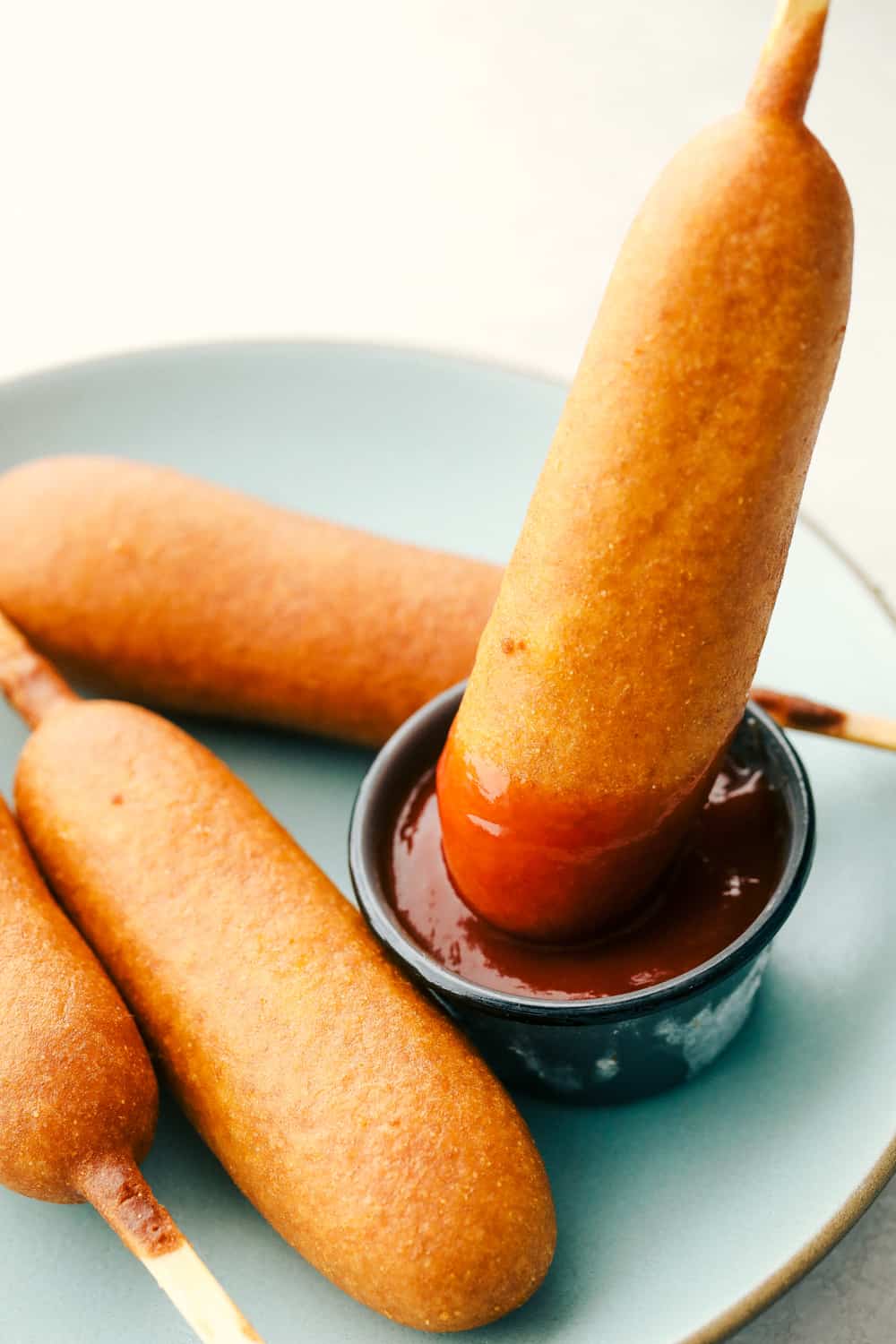 Air Fryer Frozen Corn Dogs  Crispy All the Way Around  - 26