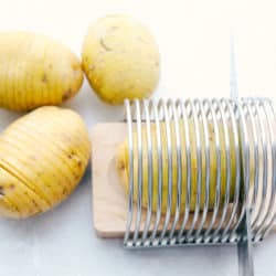 The Best Air Fryer Hasselback Potatoes | Cook & Hook