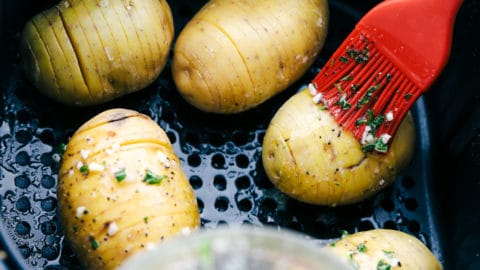 The Best Air Fryer Hasselback Potatoes - 15