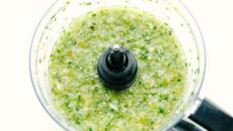 Homemade Salsa Verde  The Green Salsa  - 51