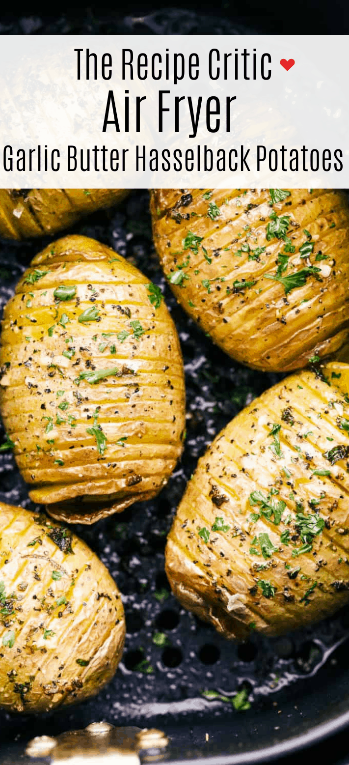 The Best Air Fryer Hasselback Potatoes | Cook & Hook