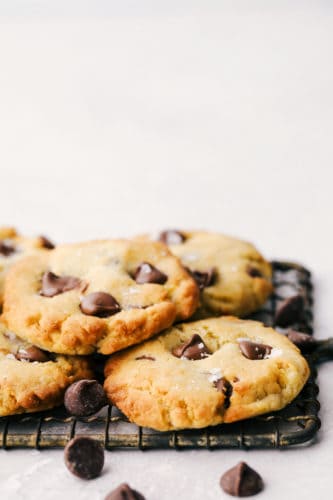 Air Fryer Chocolate Chip Cookies | Cook & Hook